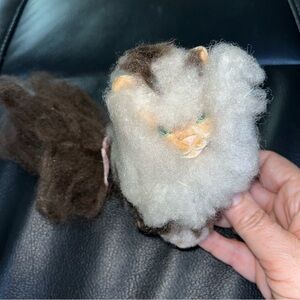 Vintage 1989 Hasbro Sweetie pups Kitties Long Hair Tabby Cat toy my little pony